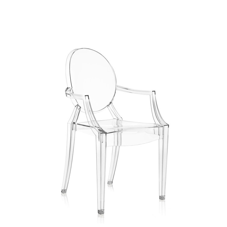 Kartell Louis Ghost Stackable Armchair by Philippe Starck